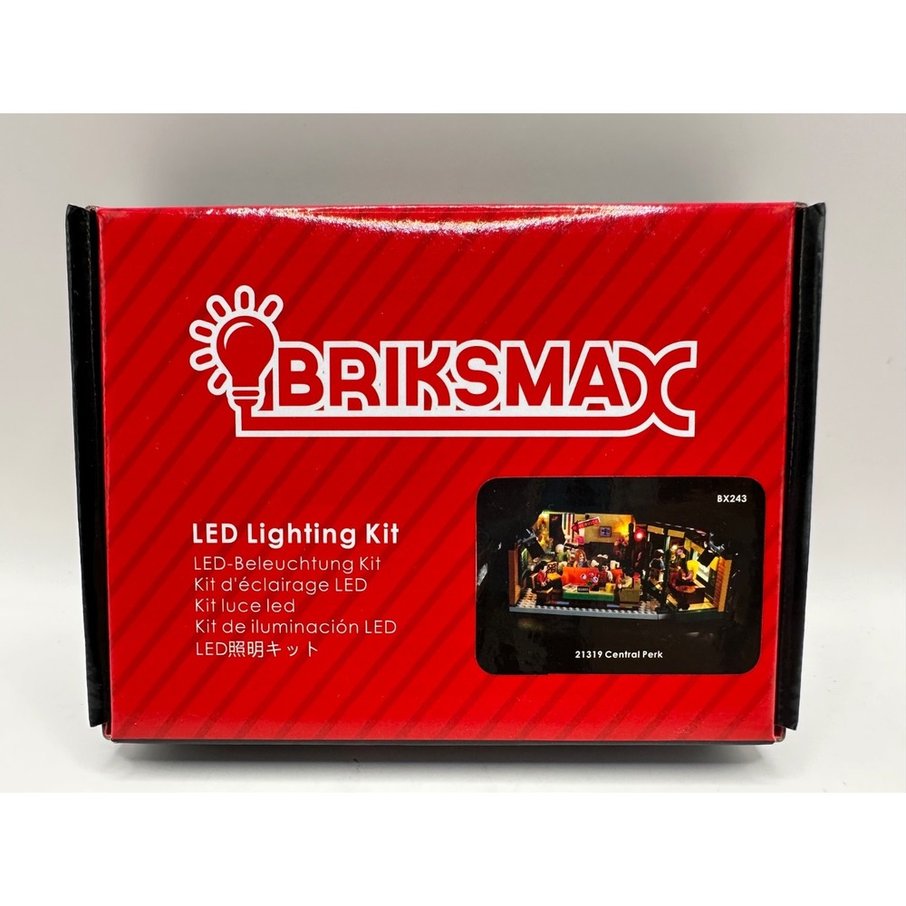 Briksmax LED Lighting Kit for 21319 Friends Central Perk COMPLETE UNUSED